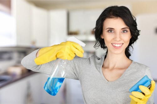 Professional deep cleaning in Barnes for a flat with attention to floors, skirting boards, and corners