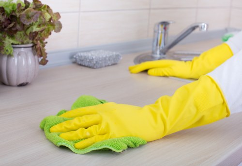Deep cleaning treatment for a living room carpet in Barnes