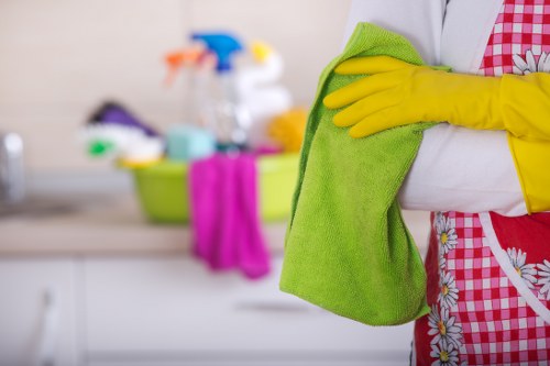 Barnes commercial cleaning service handling floors, desks, and communal areas