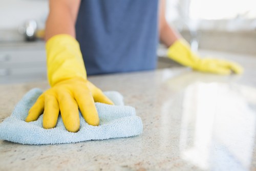 Deep cleaning carpets in a Barnes commercial building